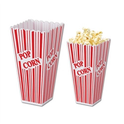 Plastic Popcorn Box