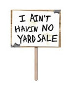 Redneck Yard Sign