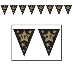 VIP Pennant Banner