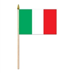 Rayon Italian Flag (4 in X 6 in)