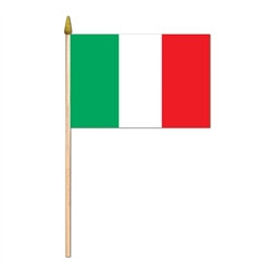 Rayon Italian Flag (4 in X 6 in)