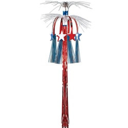 Red, White, and Blue Star Cascade Hanging Column