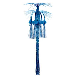 Blue Graduation Cap Cascade Hanging Column