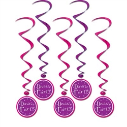 Divorce Party Whirls (5/pkg)