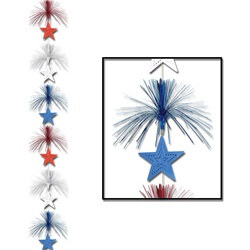 Patriotic Star Firework Stringer