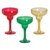 Red, Gold and Green Margarita Shot Glasses (6/pkg)