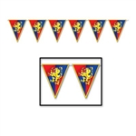 Medieval Pennant Banner, 12 ft