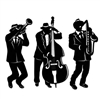 Jazz Trio Silhouettes