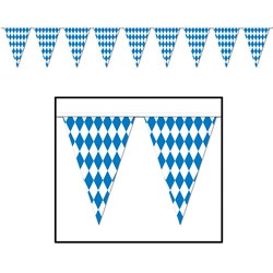 Oktoberfest Pennant Banner, 30 ft