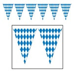 Oktoberfest Pennant Banner, 120 ft