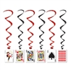 Playing Card Whirls (5/pkg)