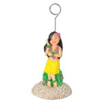 Hula Girl Photo/Balloon Holder