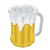 Inflatable Gold Beer Mug Cooler