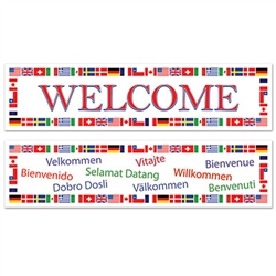 International Welcome Banners