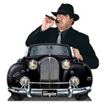 Gangster Car Photo Prop