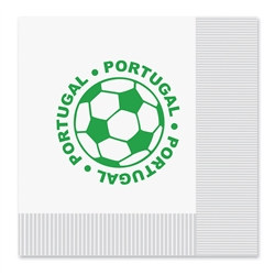 Portugal Soccer Luncheon Napkins (16/Pkg)