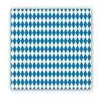 Blue and White Oktoberfest Lunch Napkins (16/pkg)