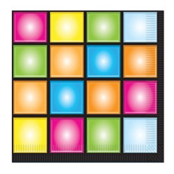 Disco Lunch Napkins (16/pkg)