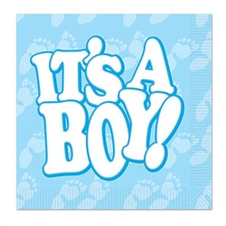 It's A Boy! Luncheon Napkins