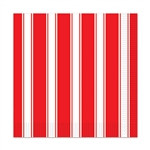 Red & White Stripes Luncheon Napkins