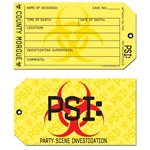 PSI Toe Tag Invitations (8/pkg)