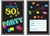 80s Theme Party Invitations