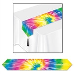 Printed Tie-Dyed Table Runner