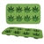 Celebrate 420 with weed ice cubes. Just pour water into the open plant-shaped holes, put it in the freezer, and a few hours later you will have cannabis shaped ice cubes.