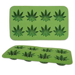 Celebrate 420 with weed ice cubes. Just pour water into the open plant-shaped holes, put it in the freezer, and a few hours later you will have cannabis shaped ice cubes.