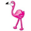 Add some color and a touch of the tropics to your Hawaiian or luau themed party with our Inflatable Flamingo. When fully inflated, it measures 24 inches and can be used both indoors and out. Comes one Inflatable Flamingo per package.