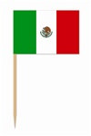 Mexican Flag Picks (50/pkg)