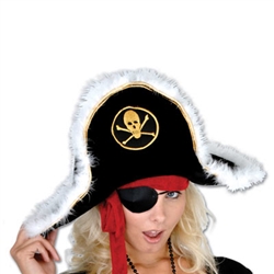 Pirate Captain's Hat - Adult