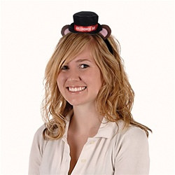 Plush Groundhog Day Headband