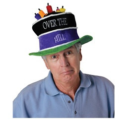 Plush Over The Hill Birthday Cake Hat