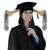 Plush Graduation Shaker Cap