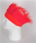 Red Hairy Headband