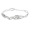 The Silver Metal Crown with chain clasp is made of alloy metal and measures 1 3/4 inches by 6 1/2 inches. Chain clasp measures 6 inches. One size fits most. One per package. Due to hygiene-related concerns, this item is not eligible for return.