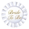 Bride To Be Satin Button