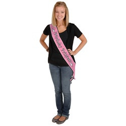 Birthday Princess Satin Sash