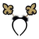 Glittered Fleur De Lis Boppers