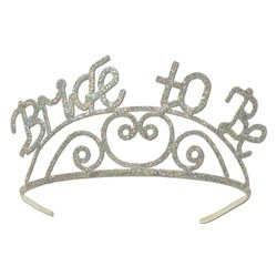 Glittered Bride To Be Tiara