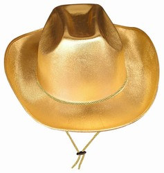 Gold Theatrical Cowboy Hat