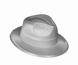 Silver Theatrical Fedora