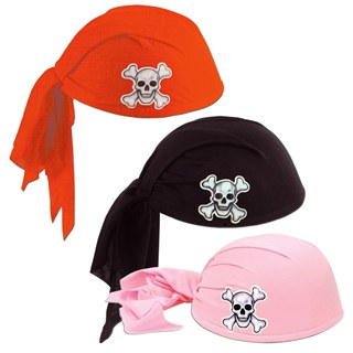 Pirate Scarf Hat (Select Color)