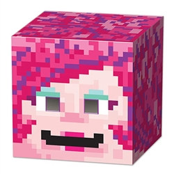 Gamer Girl 8-Bit Box Head