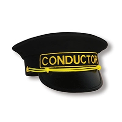 Looking for a great way to let your travel themed party guest know who's in charge? This classic Conductor Hat will have them looking for their tickets!
Perfect for Around The World, Cruise, and Murder Mystery themed parties.  One size fits most adults.