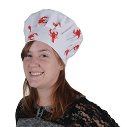 Crawfish Oversized Fabric Chef's Hat