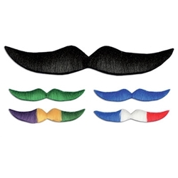 Colorful Hairy Mustache
