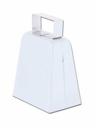 White Cowbells, 4in