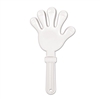 White Giant Hand Clapper, 15"